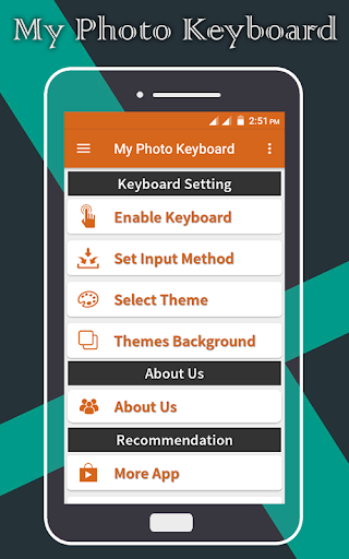 Android application My Photo Keyboard screenshort