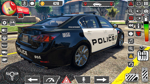 US Police Car Games 3D 0.5 APK + Mod (Free purchase) for Android