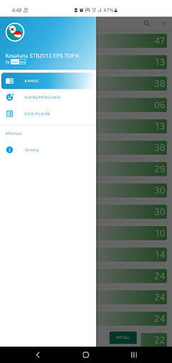 Kosakata STB13 EPS TOPIK Screen 3