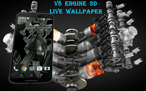 V8 Engine 3D Live Wallpaper Unknown