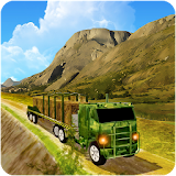 Wood Cargo Hill Climb Truck 3D icon
