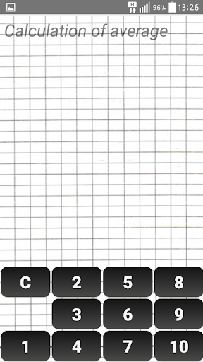 Average rating Screen 3