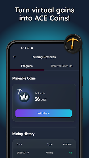 CoinACE - Simulation Trading