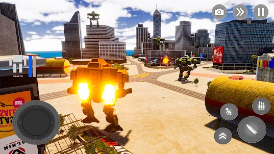 Multi Mech Robot War Battle 3D