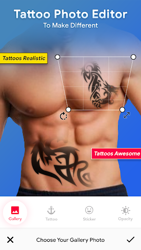 Tattoo Photo Editor Screen 2