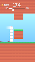 screenshot of Square Bird - Flappy Chicken