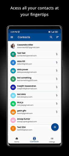 Android application DealMaker CRM screenshort