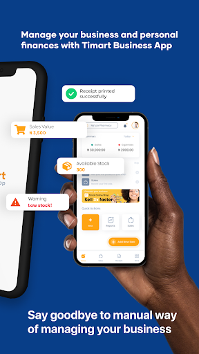 Timart Business App Screen 2