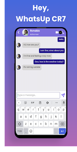 Imágen 4 Llamar y chatear con Ronaldo android