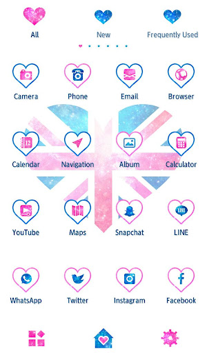 Union Jack Heart +HOME Screen 3