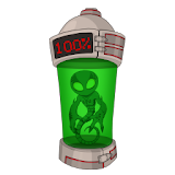 Alien Lab Battery Widget icon