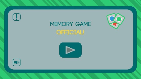 Memory Game - Official Screenshot