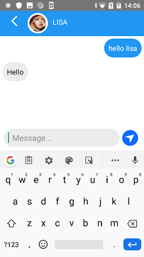 Blackpink Messenger Prank Screen 3