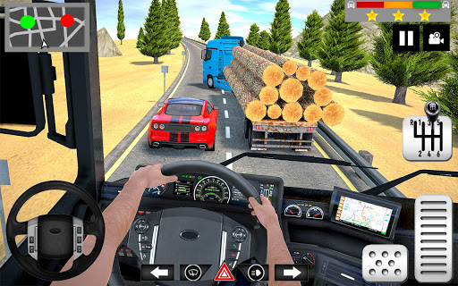 Log Transporter Truck Driving : Truck Games 2021 1.9.2 screenshots 3