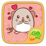 Kawaii Mouse GO SMS icon