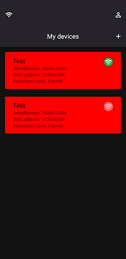 Android application LMX Remote Control screenshort