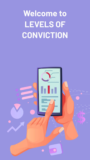 Android application Levelsofconviction screenshort