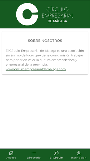 Círculo Empresarial de Málaga Screen 2