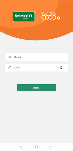 Android application Unimed Maceió - Colaborador screenshort