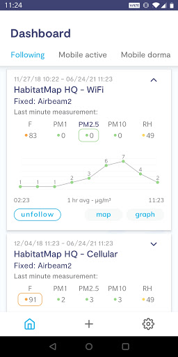 AirCasting | Air Quality Screen 3