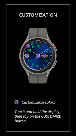DADAM61B: Classic Watch Face screenshot 4