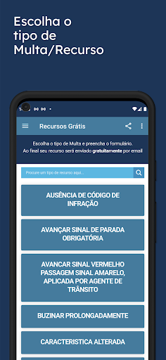Recursos de Multas de Trânsito Screen 3