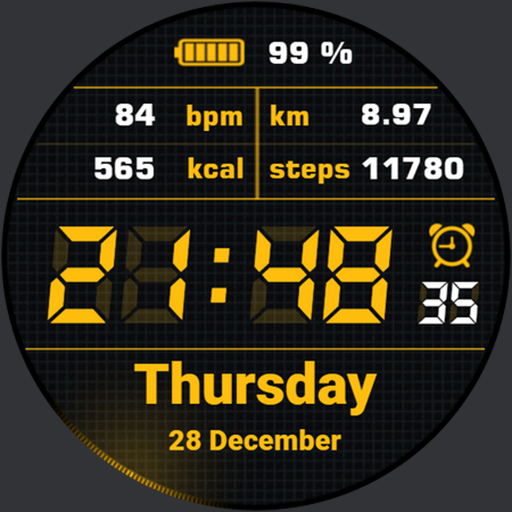 Simple Watchface AKM Wear OS