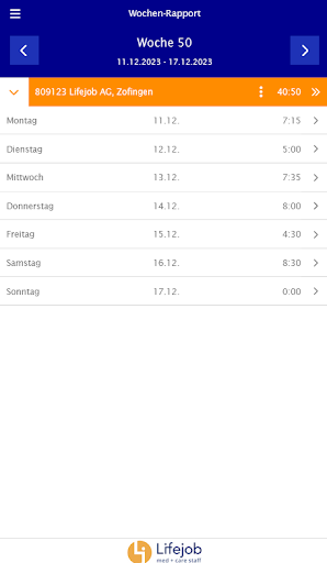 lifejob work@app Screen 3