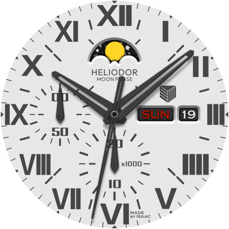 IWF006 heliodor v2 watch face screenshot 27