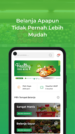 Android application BelanjaSmart - Supermarket screenshort