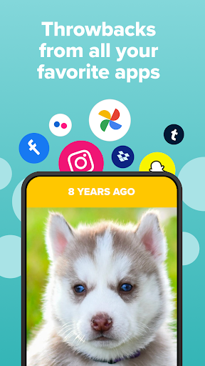 Screenshot of Timehop - Memories Then & Now