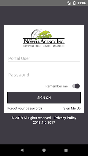 Android application The Nowell Agency, Inc. App screenshort