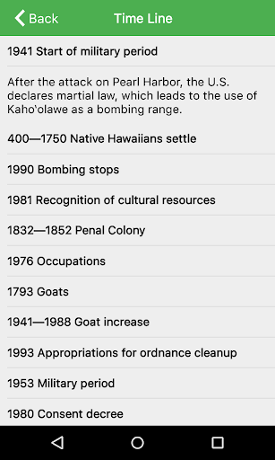 Kahoolawe Island Guide Screen 3
