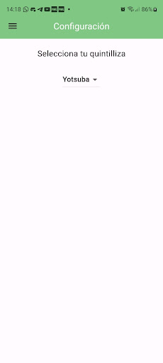 Android application Hanayome Chat screenshort