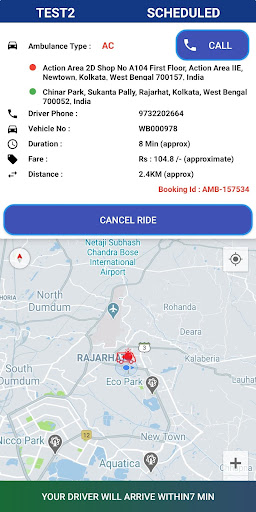 Ambuzone Rider Screen 3