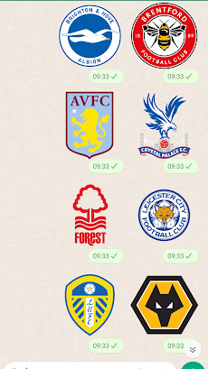 English Football Stickersのおすすめ画像4
