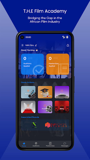 Android application T.H.E Film Academy (TFA) screenshort