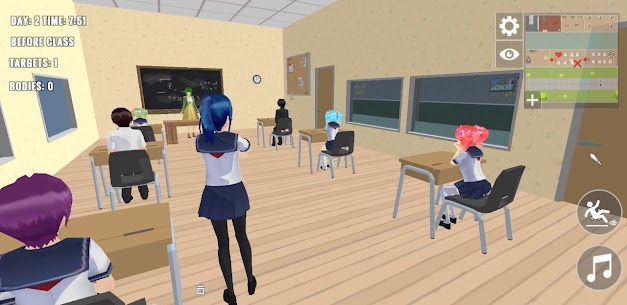 Anime Love School Simulator MOD APK (No Ads) Download 7