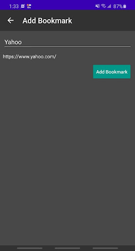 LinkTouch Browser Screen 2