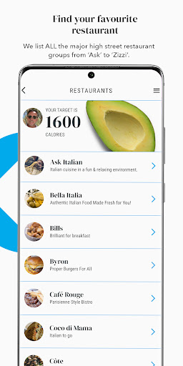 Bite: Calorie Control Screen 3