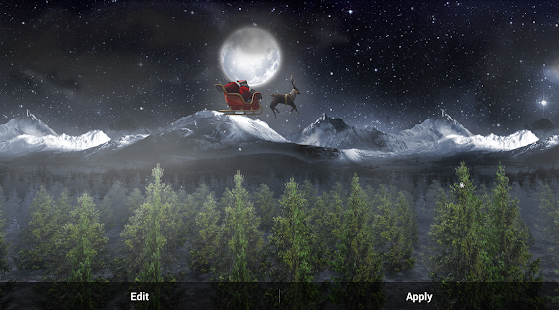 Santa 3D Live Wallpaper