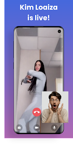 Captura de Pantalla 9 Kim Loaiza Llamar, Chatear android