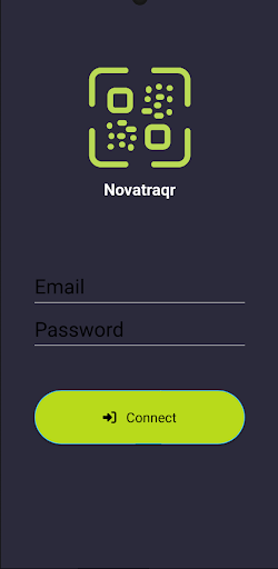Android application Novatraqr screenshort