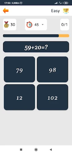 Math Game - Screenshot 3
