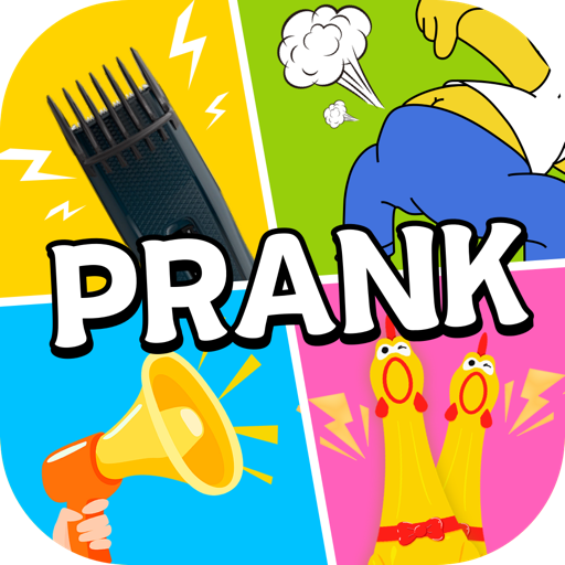 Prank Sounds: Haircut & Bomb logo