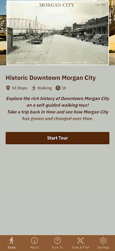 Android application Explore Morgan City screenshort