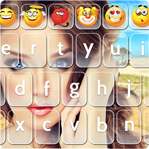 ? Cute Emoji Keyboard Photo App ?