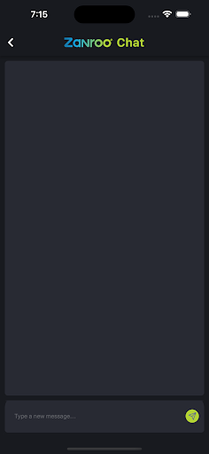 Zanroo Chat Screen 2
