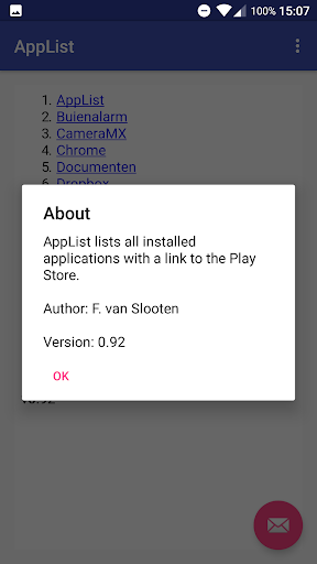 AppList Screen 2