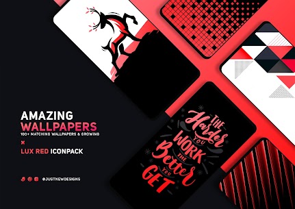 Lux Red IconPack Apk 1.0 (Paid) 7
